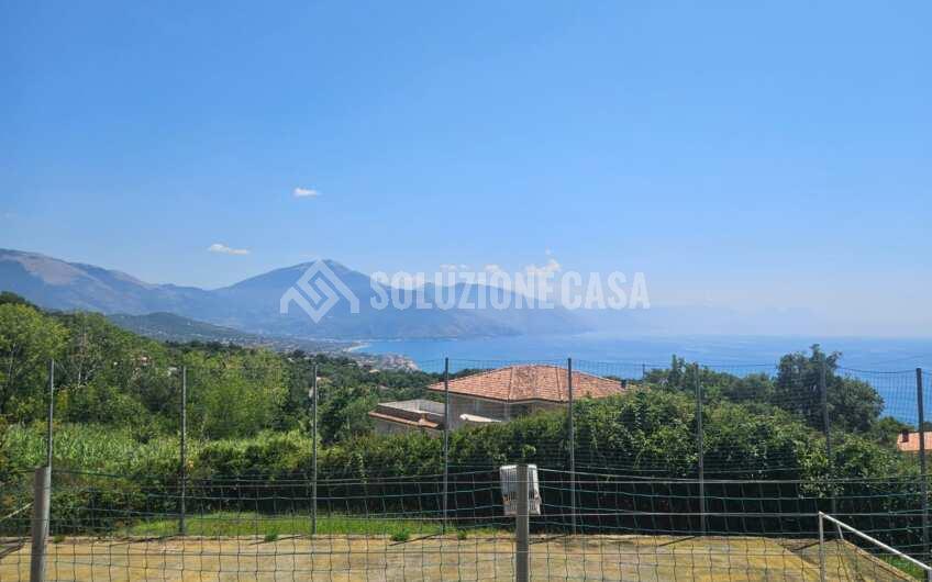 SC1359 Villa in pietra sfondo mare con piscina e giardino a Torre Normanna di Ispani