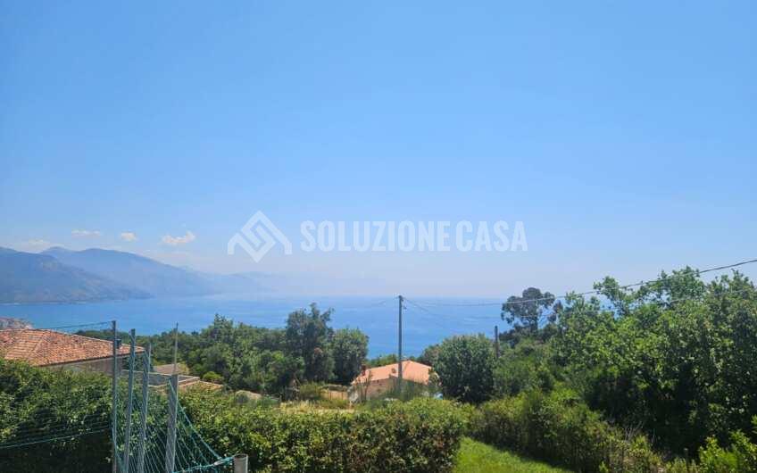 SC1359 Villa in pietra sfondo mare con piscina e giardino a Torre Normanna di Ispani