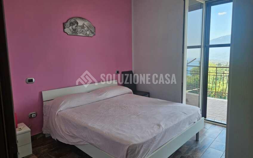 SC1359 Villa in pietra sfondo mare con piscina e giardino a Torre Normanna di Ispani