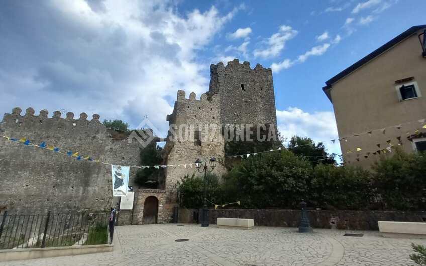 SC1364 Terracielo in palazzo d’epoca nel borgo medievale di Camerota