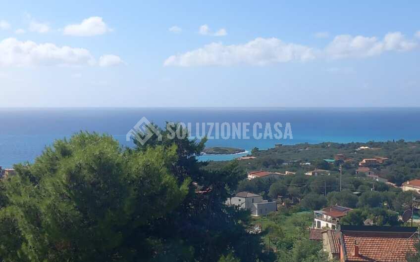 SC1375 Villa vista mare con giardino a Marina di Camerota