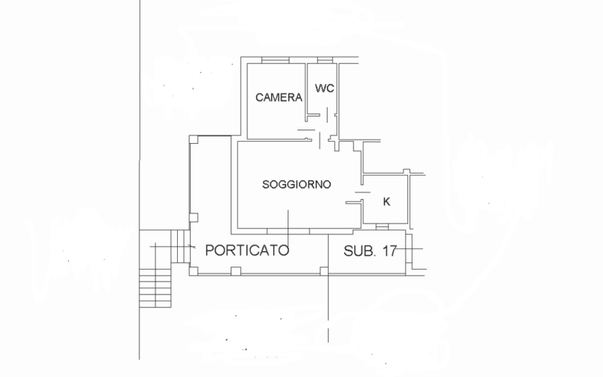 SC1376/B2 Appartamento con terrazzo in una stupenda villa a Scario