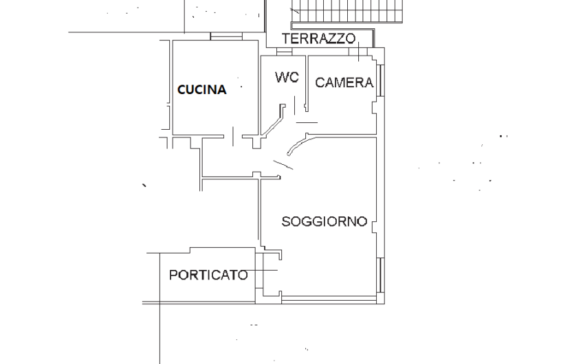 sc1376/b  Appartamento con terrazzo in una stupenda villa a Scario