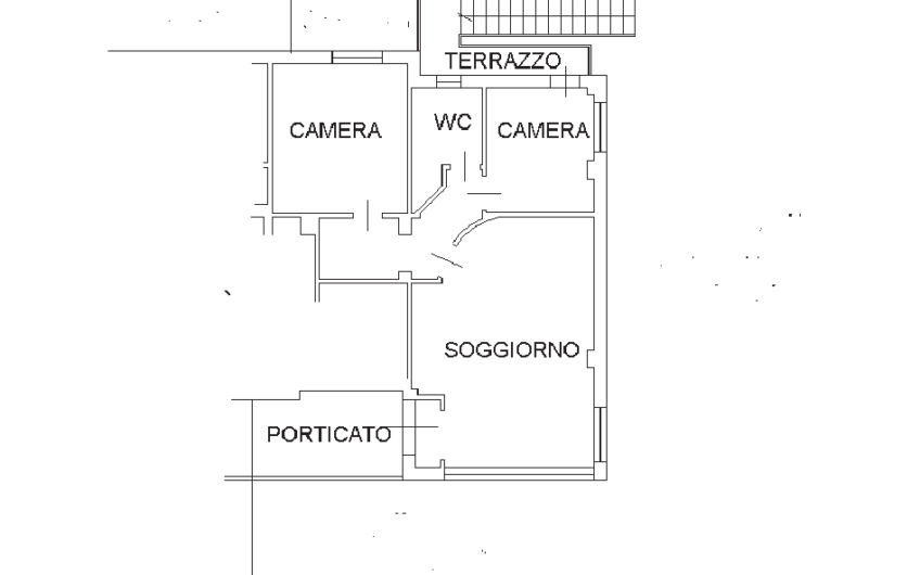 sc1376/b  Appartamento con terrazzo in una stupenda villa a Scario